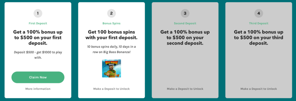 LackyDay Casino Bonuses